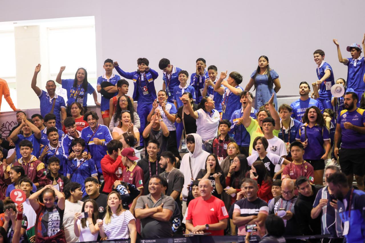 Adrenalina y pasión se viven en competencias de luchas asociadas de la Olimpiada Nacional Conade 2025